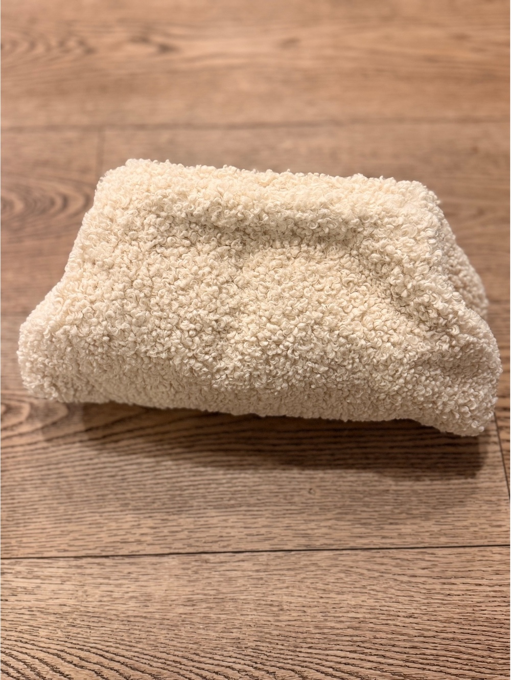 COS Teddy Fleece Clutch